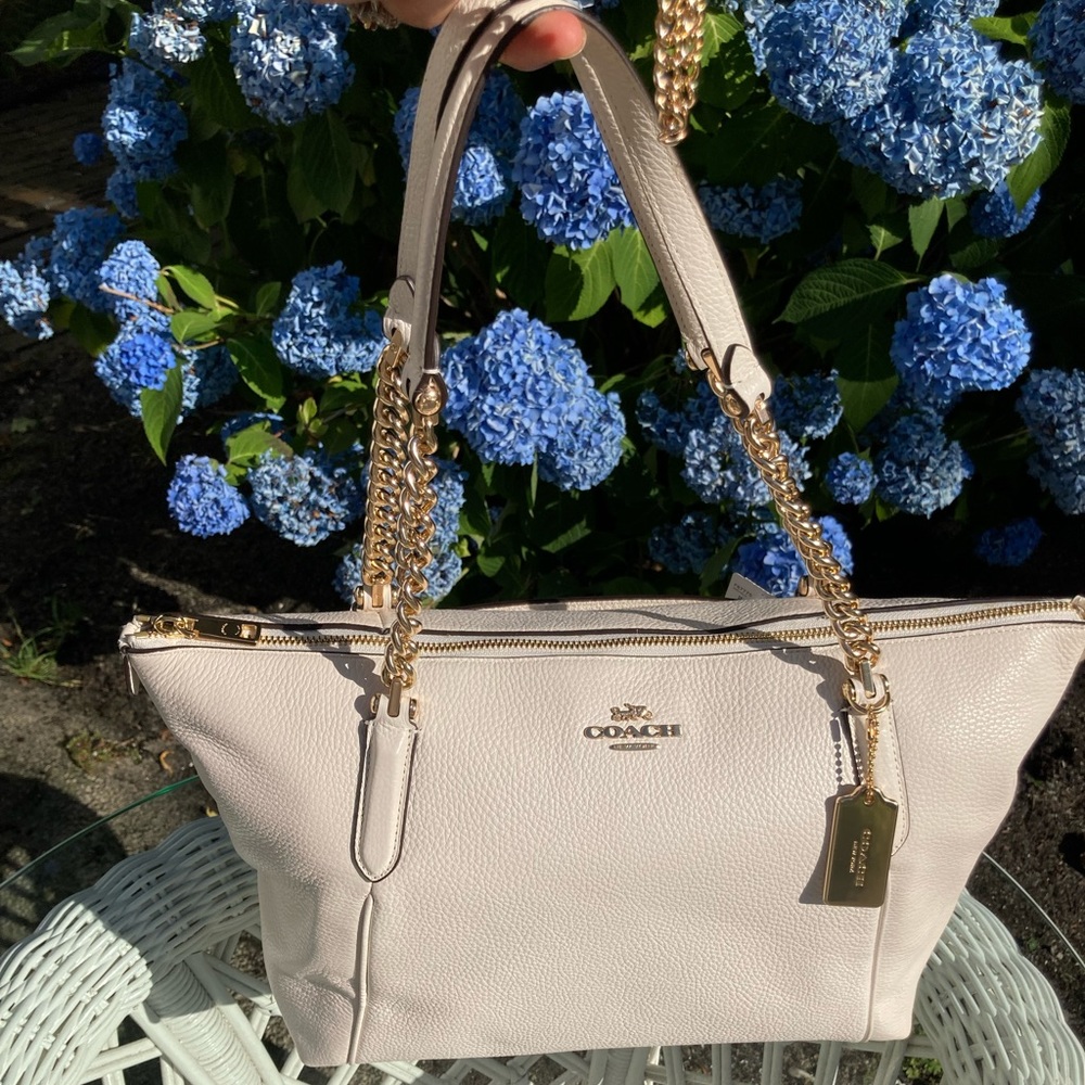 Coach Ava Chain Tote
